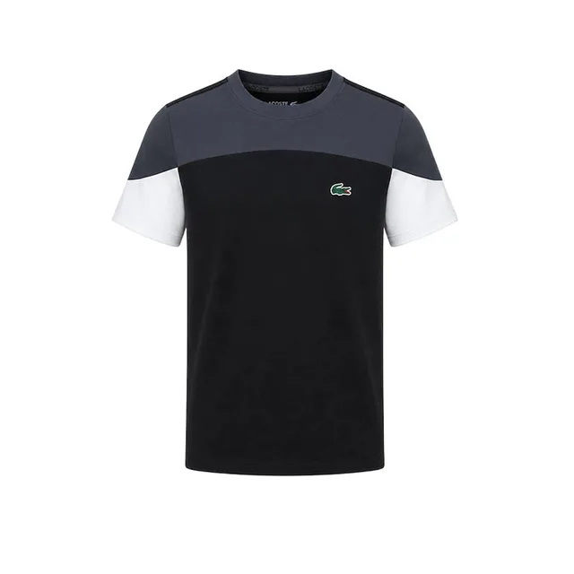 Lacoste T-shirt Sport imprimé Taille 8 ans Noir/gris
