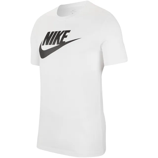 Nike M NSW Tee Icon Futura T-Shirt Homme, Blanc (White/Black 101), FR : M
