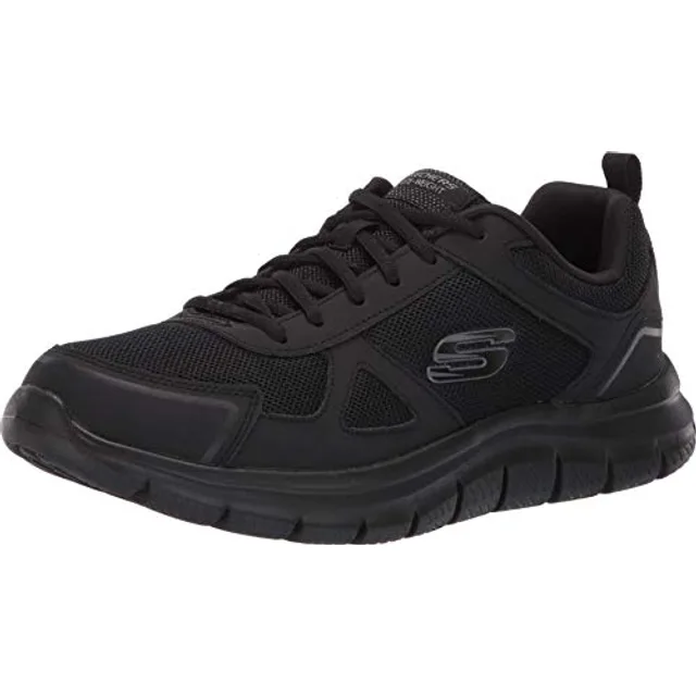 Skechers Baskets basses Trackscloric Noir pour Hommes