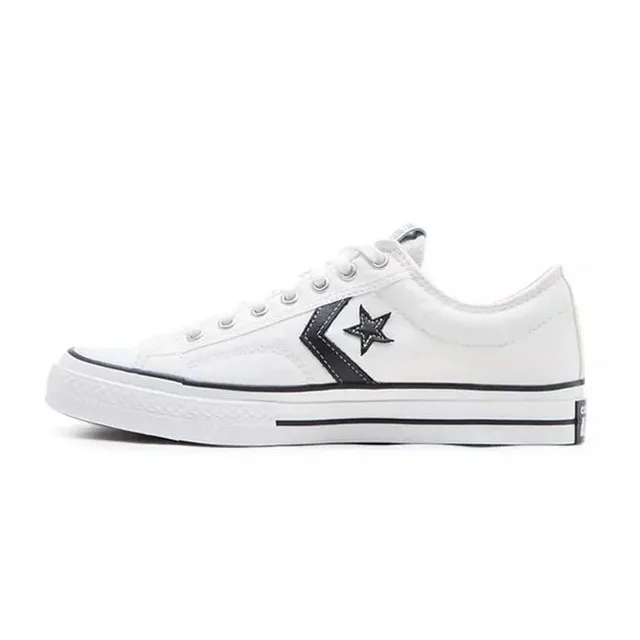 Converse - Baskets en Cuir Star Player 76 blanches - T.36