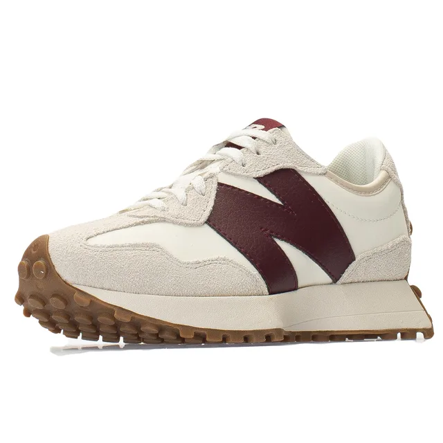 New Balance Baskets basses '327' beige clair / bourgogne / blanc