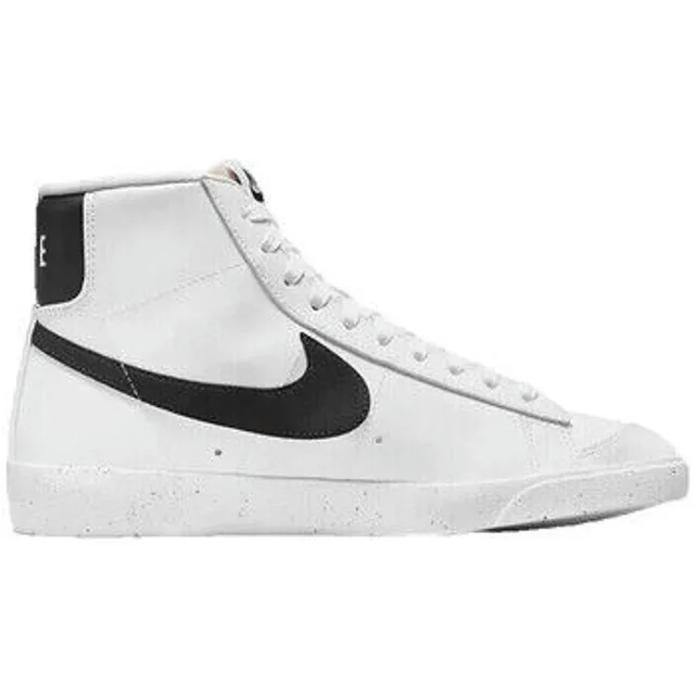 Nike Blazer Mid 77 Next Nature White Black (Women's) - 6W - White/Black - Women