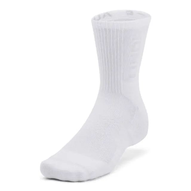 Chaussettes de sport Under Armour Heatgear Maker Mid Crew Blanc 3 paires-Noir-42-46 42-46 Noir
