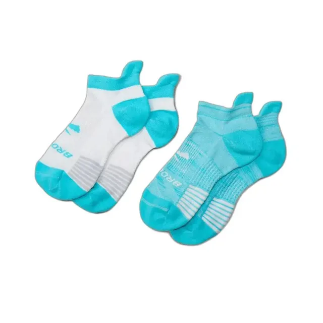 Chaussettes Brooks Ghost Lite No Show (x2) - Bleu - L (42/45)