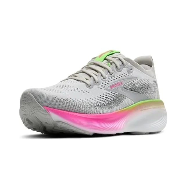 Baskets Brooks Adrenaline GTS 25 en Huître/Rose/Vert, pour femme taille: US 6.5 chez Free People