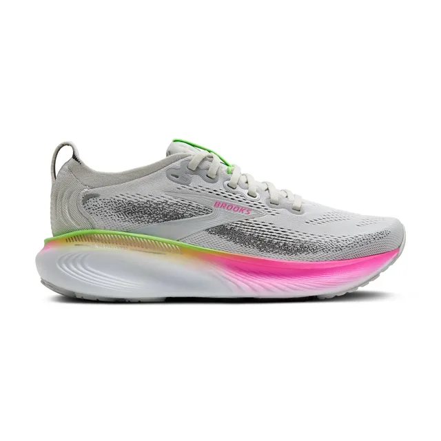 Baskets Brooks Adrenaline GTS 25 en Huître/Rose/Vert, pour femme taille: US 9 chez Free People