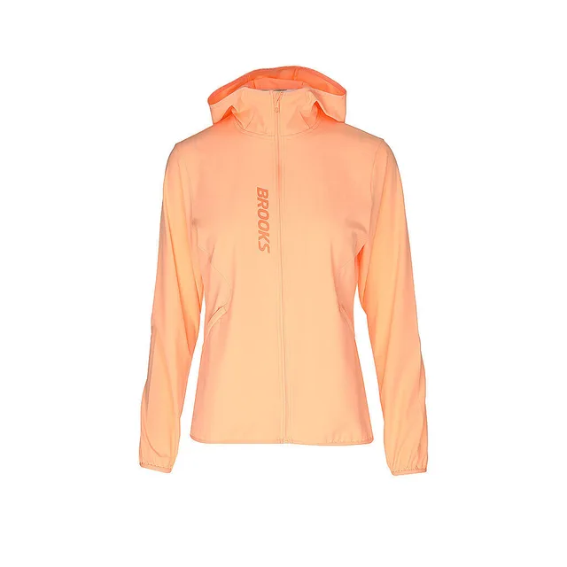BROOKS Veste de running Canopy pour femmes corail | M