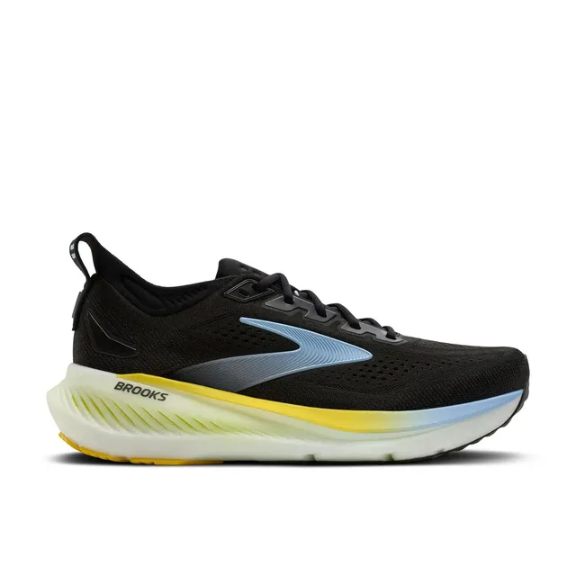 Chaussures Brooks Glycerin 23 Medium noir bleu clair jaune blanc - 42.5