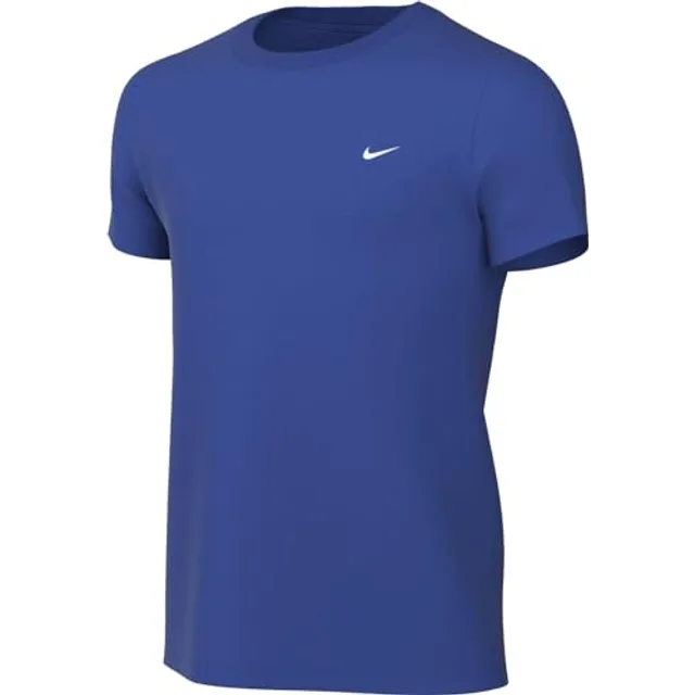 NIKE T-Shirt fonctionnel bleu / blanc