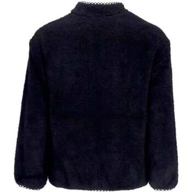 VANS Veste en polaire noir / blanc