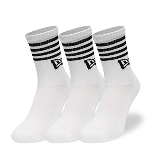 New Era - chaussettes - Taille 35/38 - Blanc - female