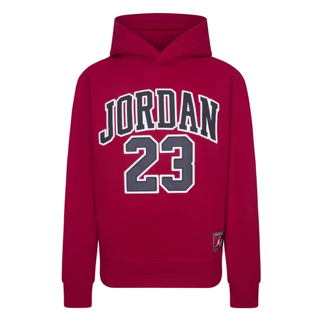 Jordan Sweat gris / rouge / noir / blanc
