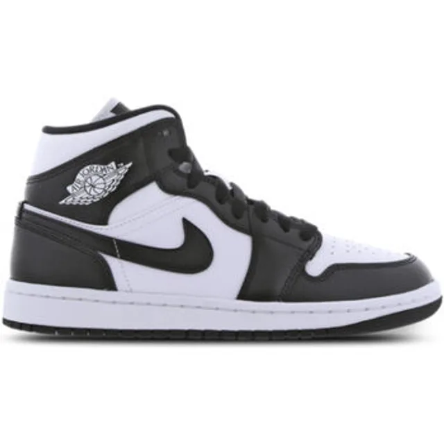 Jordan Baskets hautes 'AIR JORDAN 1' noir / blanc