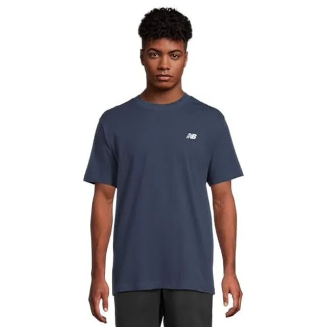 New Balance - T-shirt - Taille L - L - Bleu - male