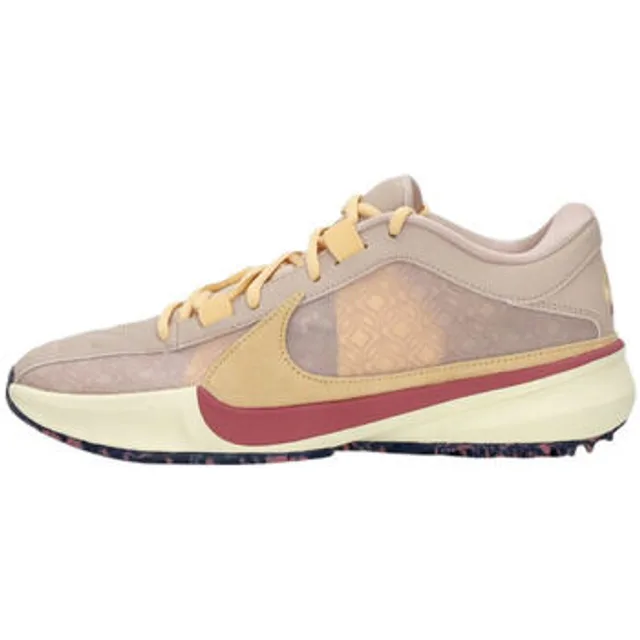 Chaussure de basket-ball Zoom Freak 5 pour hommes - FOSSIL STONE/CELESTIAL GOLD/ALABASTER