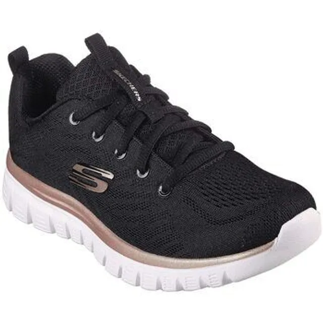 SKECHERS Baskets basses 'GRACEFUL GET CONNECTED' sable / noir