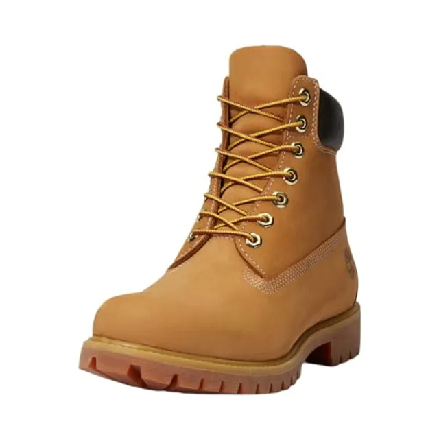 Timberland - 6-inch Boot imperméable Timberland Premium pour homme en jaune, Homme, jaune, Taille: 40