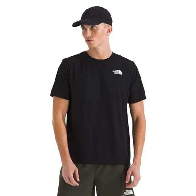THE NORTH FACE T-Shirt pour Homme 24/7 S/S Reg, TNF Noir, Taille M