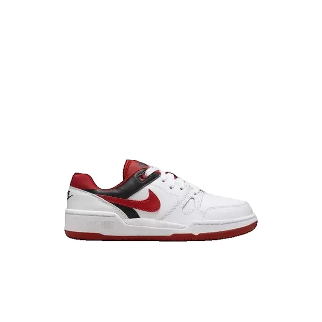 Nike Full Force Low White Black Team Orange Mystic Red (GS) - 1Y