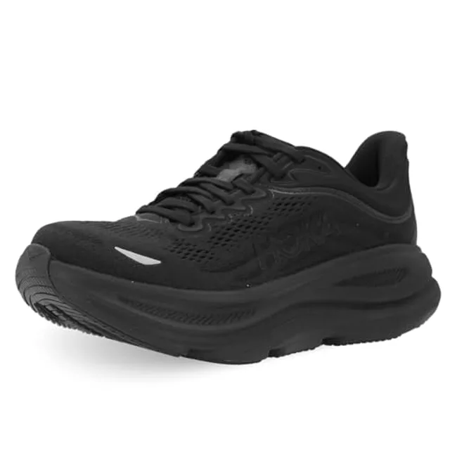 Baskets Hoka Bondi 9 par HOKA en Noir/Noir, pour femme taille: US 6.5 chez Free People