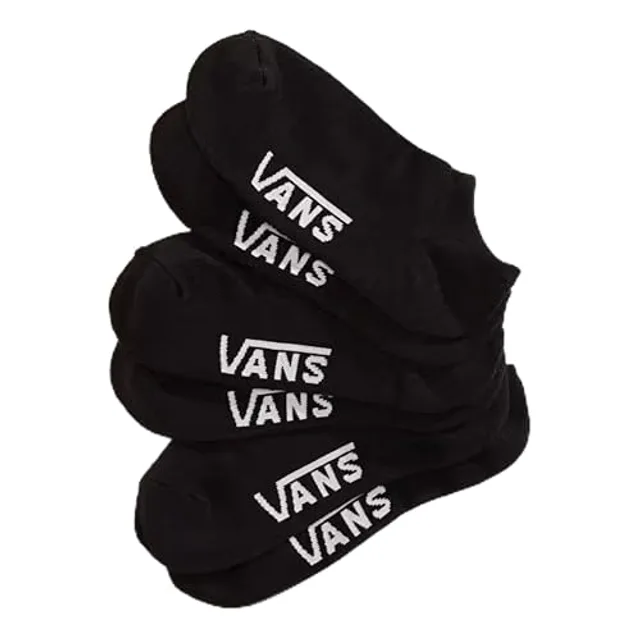 Chaussettes Vans Classic Kick noir pur blanc (3 paires) - S