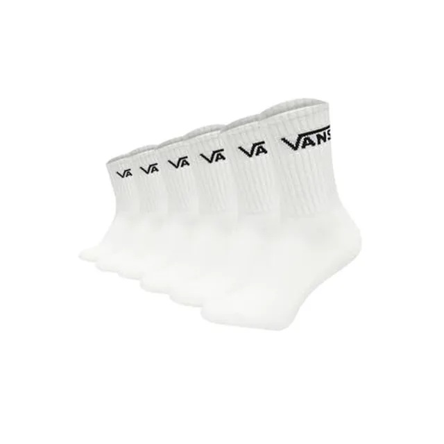 Chaussettes vans classic crew blanc homme 3 pk
