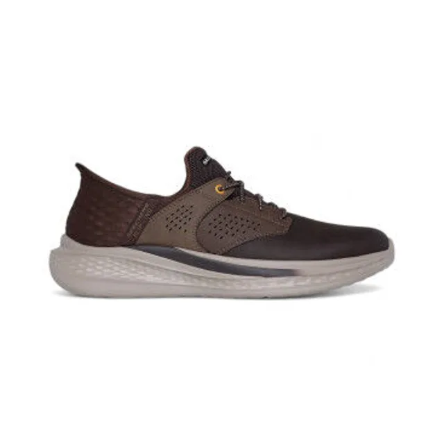Baskets homme SLIP-INS SLADE - MACKLIN chocolat - male