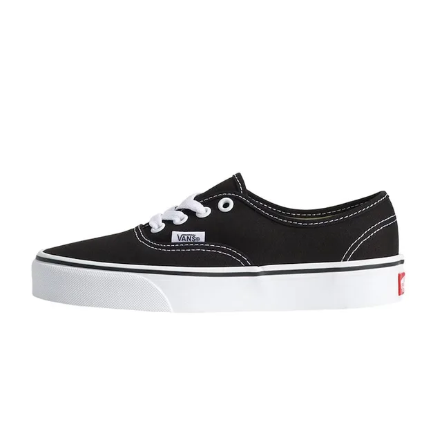 Baskets Vans Authentic noir blanc enfant - 36