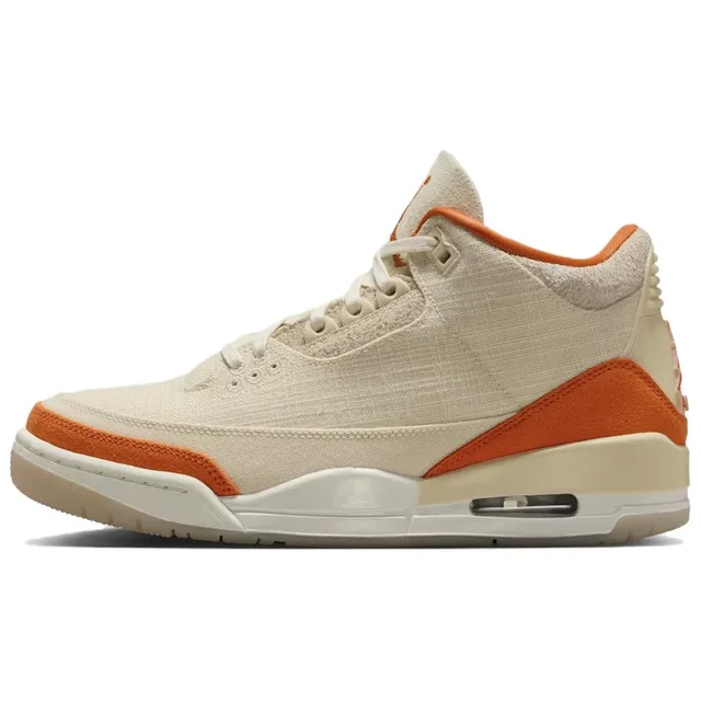 Air Jordan 3 Retro TEX Starfish Baskets pour Femmes Crème Fossile Voile IH7694-200 36 - adult