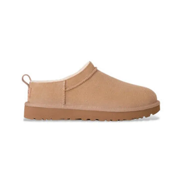 UGG pour femme. 1173891 Bottines Classic Micro beige (37), Cuir, Plat, Aucun, Casuel