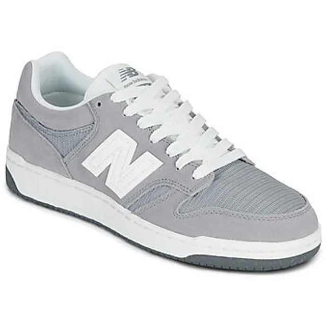 Baskets New Balance 480 gris fumée blanc