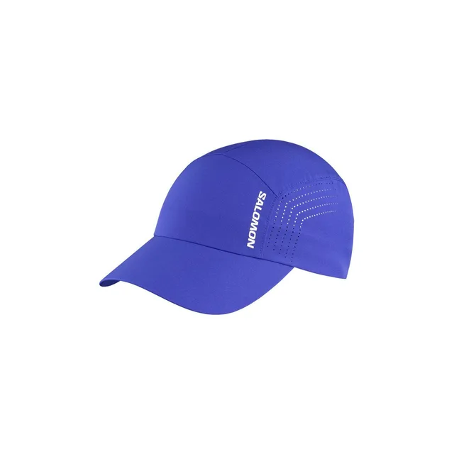 Casquette running Salomon Shkout Clematis bleue