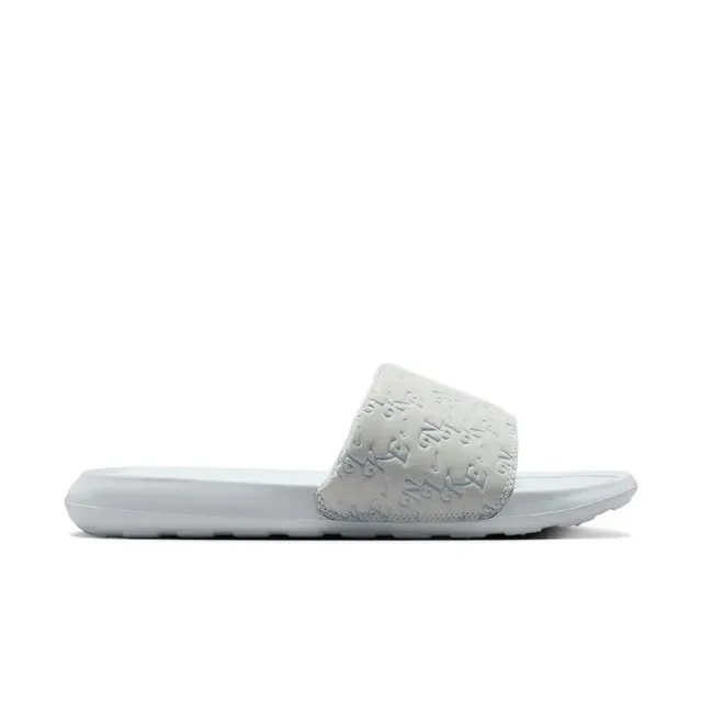 Sandales nike victori one slide à imprimé femme grises