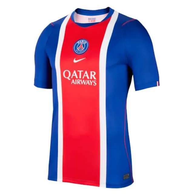 Nike Maillot PSG Dri-Fit SS Stadium Domicile pour Homme, Old RoyaLWhite/University Red, S