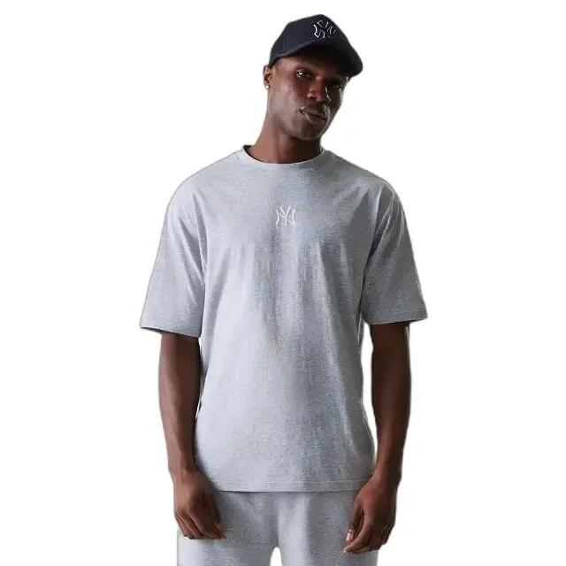 New Era Nos MLB New York Yankees T-shirt Gris