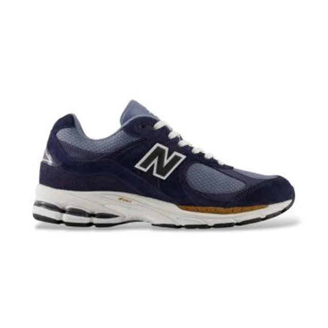 Chaussures New Balance 2002R bleu foncé bleu blanc marron - 42