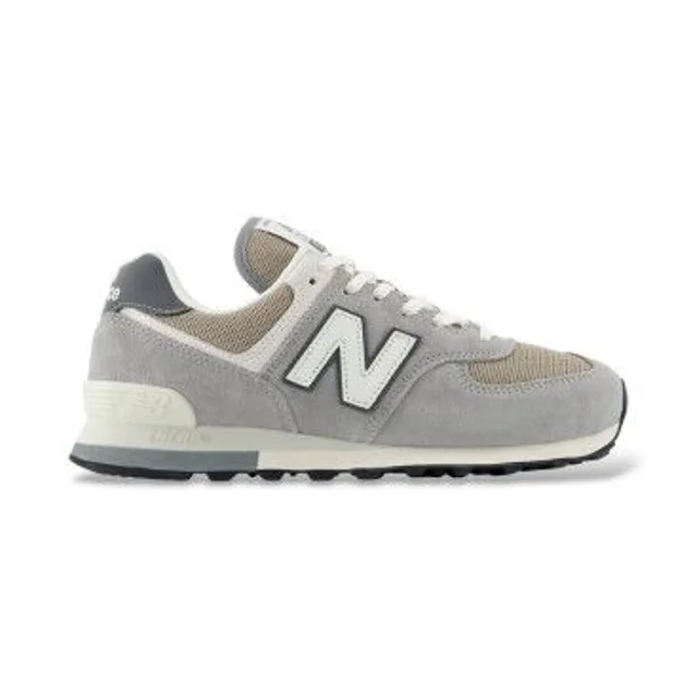 Chaussures New Balance 574 gris beige blanc - 40