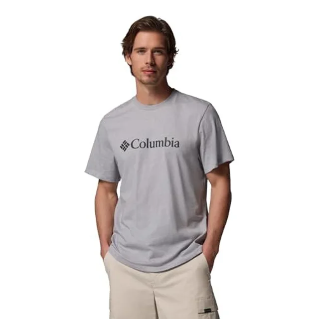 Columbia T-Shirt à Manches Courtes avec Logo Basique pour Homme