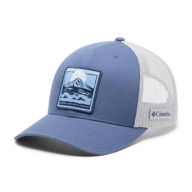 Columbia Casquette Unisexe en Maille à Bouton-Pression, Dark Mountain/Columbia Grey/, Taille Unique