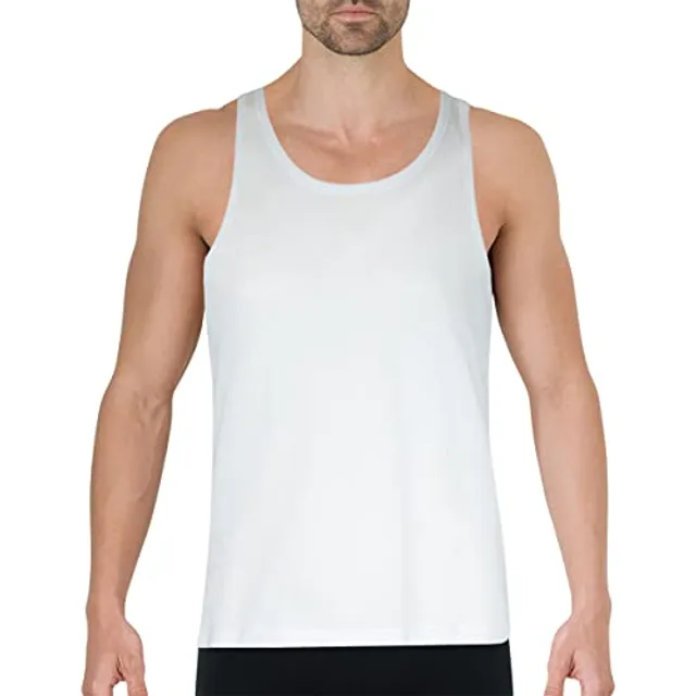 Haut et T-shirt sportswear Eminence Débardeur Les Classiques Blanc Taille 5