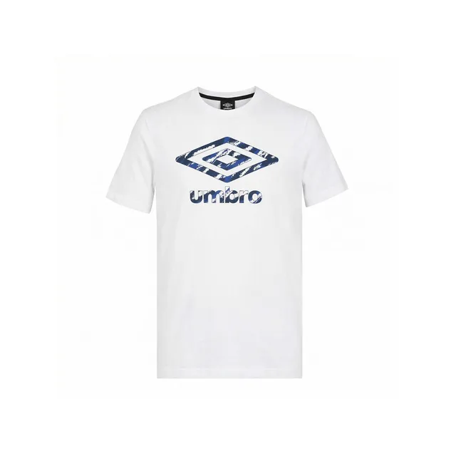 T-shirt enfant Umbro T-shirt junior col rond regular en coton160 GSM Basic Core Logo