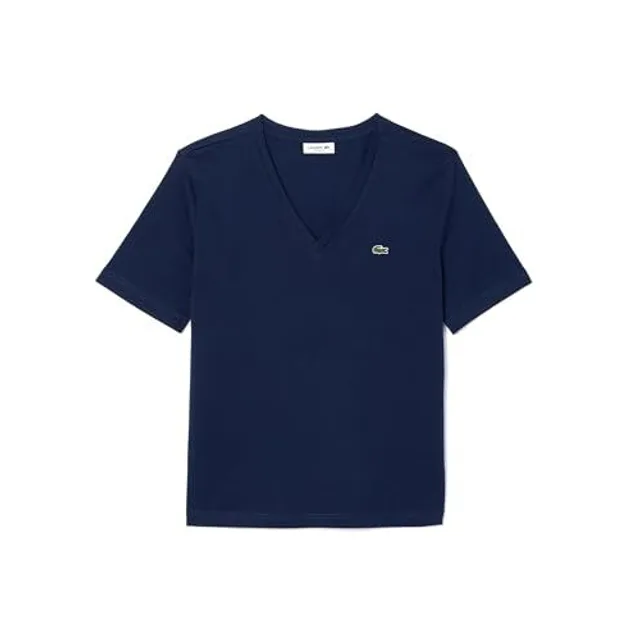 LACOSTE T-shirt bleu foncé