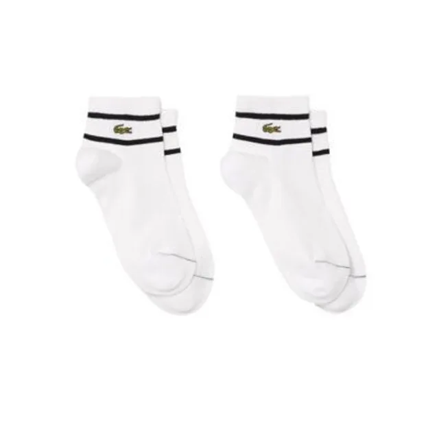 Lacoste - Chaussettes - Taille 43/46 - Blanc - male