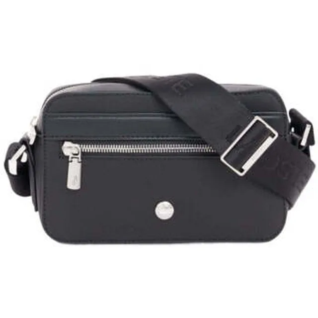 Lacoste Sac reporter Langon en Petit Piqué Taille Taille unique Noir