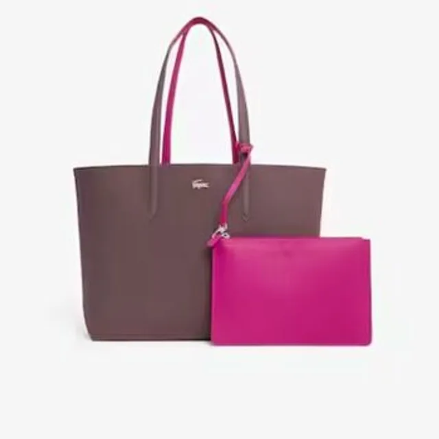 Lacoste Sac cabas Anna réversible avec pochette Taille Taille unique Oxalis Rubine