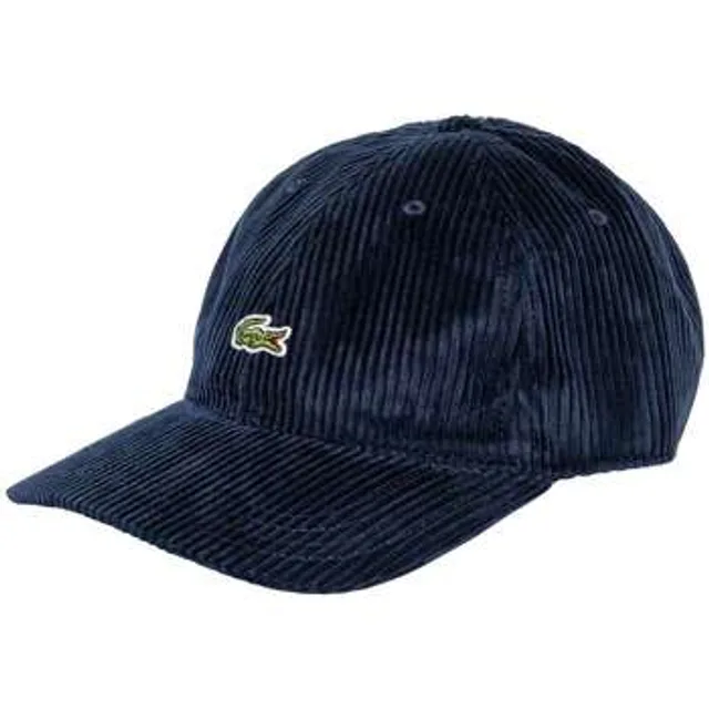 Lacoste Casquette velours de coton Taille Taille unique Bleu Nuit