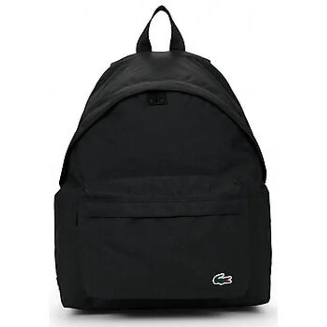 Lacoste Sac à dos Casual Croc Taille Taille unique Noir