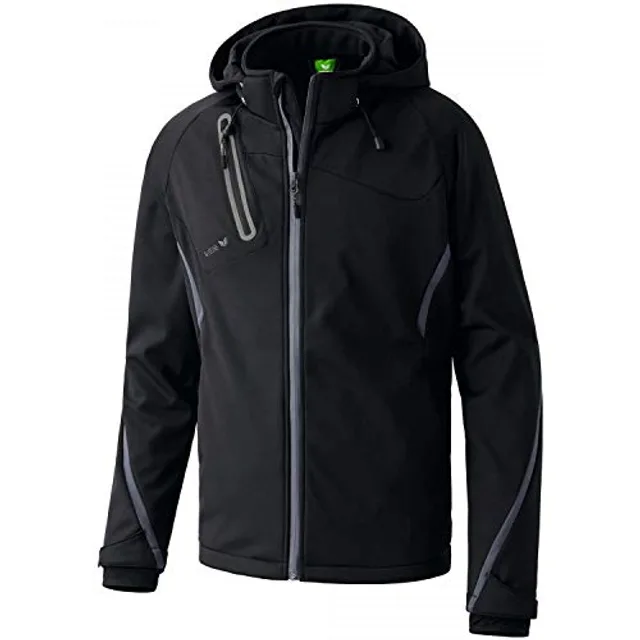 Erima Basic Fonction Veste Softshell Homme, Noir/Anthracite, M