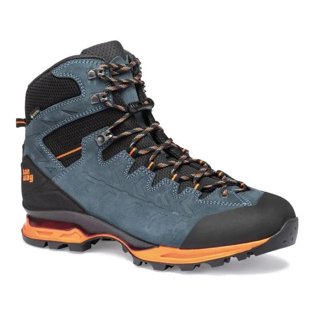 Hanwag Makra Trek GTX - Chaussures trekking homme Steel Orange 42.5