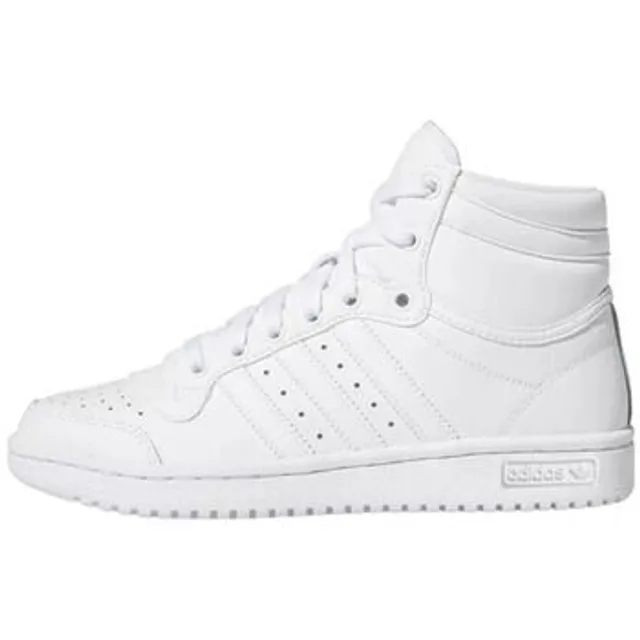 Adidas - Baskets en Cuir Top Ten blanches - T.36